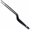 Obracečka multifunkční zahnutá pinzeta pro kuchaře Dellinger Black 210 mm