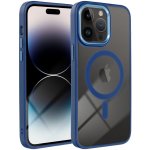 Color Edge Mag Cover case compatible with MagSafe pro Apple iPhone 15 Pro, modrá – Zboží Mobilmania