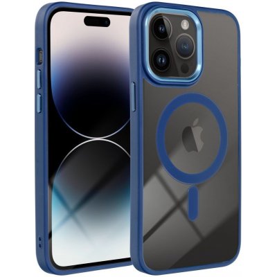 Color Edge Mag Cover case compatible with MagSafe pro Apple iPhone 15 Pro, modrá – Zboží Mobilmania