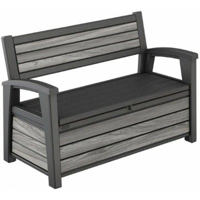 keter Deco Garden Bench Storm grey KT-612057 – Hledejceny.cz