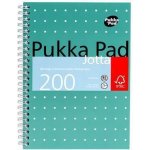 Pukka Pad blok Metallic Jotta čtverečkovaný spirálová vazba A5 100 listů – Zboží Dáma