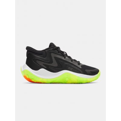 Under Armour UA GS JET '25-BLK černá bílá světle zelená – Zboží Dáma