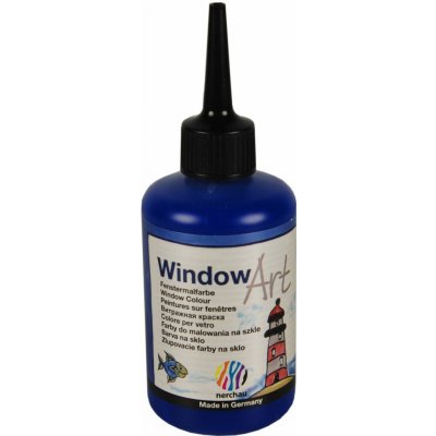 Barva na sklo Nerchau 80 ml kobalt modrá – Sleviste.cz