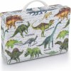 Dětský kufřík Oxybag hranatý A4 Dino