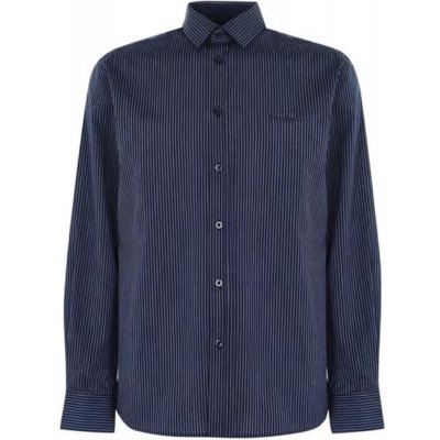 Pierre Cardin pánská košile s dlouhým rukávem modrá – Zboží Mobilmania