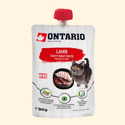 Ontario Lamb Fresh Meat Paste 90 g – Zbozi.Blesk.cz