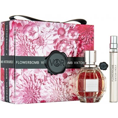 Viktor & Rolf Viktor & Rolf Flowerbomb SET: Parfumovaná voda 50 ml + Parfumovaná voda 10 ml – Hledejceny.cz