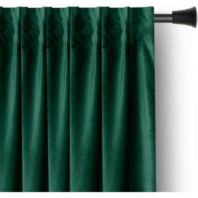 AmeliaHome Závěs Amelia Home Velvet s multifunkční páskou zelený, velikost 140x245 – Hledejceny.cz
