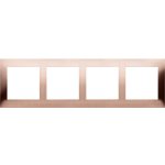Simon DR4/36 Rámeček 4 násobný kovový rustikální měď, kov – Hledejceny.cz