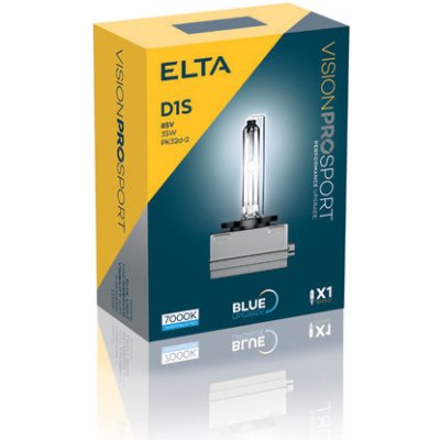 ELTA Xenonová výbojka D1S Vision PRO SPORT 7000K – Hledejceny.cz