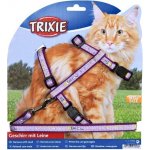 Trixie Postroj pro kočku s vodítkem XL GOOD LUCK 34 - 57 cm 13 mm – Zboží Mobilmania