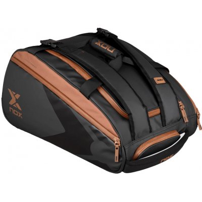 NOX Luxury Open Series Black/Brown Padelbag – Sleviste.cz