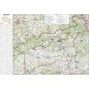 Nástěnné mapy Nástěnná mapa Ústecký kraj 1:130 000 150 x 97 cm