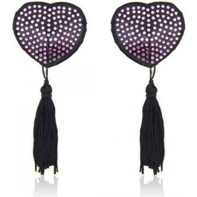 Toyz4lovers Heart shine nipples tassels - růžové – Zboží Dáma