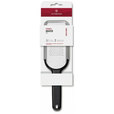 VICTORINOX Kuchyňské struhadlo Vctornox jemné ostří černé – Sleviste.cz