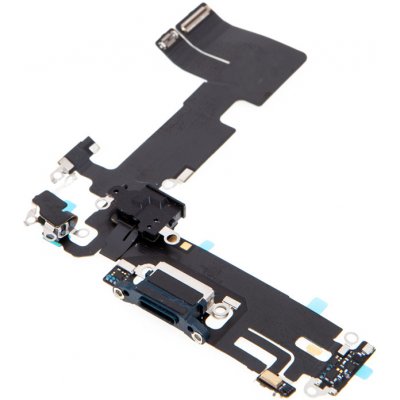 AppleMix Napájecí a datový konektor s flex kabelem + mikrofony pro Apple iPhone 13 - modrý - kvalita A+ – Zboží Mobilmania