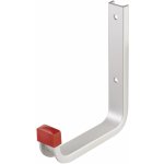 Nástěnný hák s U-profilem, nosnost 30 kg, 115 x 140 mm – Hledejceny.cz