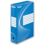 Esselte archivační krabice modrá A4 80 mm – Zboží Živě