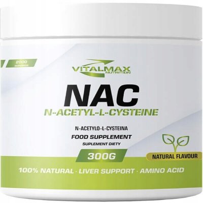 Vitalmax NAC N-Acetyl-L-Cysteine 300 g – Zboží Mobilmania
