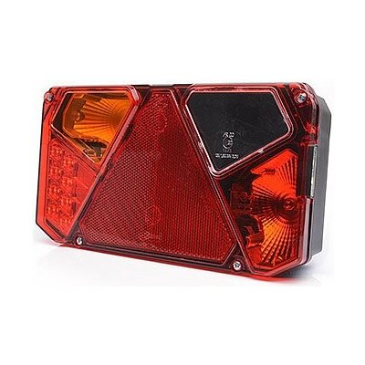 WAS W125/925 koncové světlo LED/žárovkové 12/24V levé s mlhovkou – Hledejceny.cz