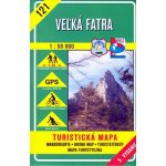 Veľká Fatra 1:50 000 121 Turistická mapa – Zboží Dáma Veľká Fatra 1:50 000 121 Turistická mapa – Zboží Dáma