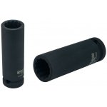 Hlavice rázová 1/2" - 17mm černá prodloužená IMPACT - dvanáctihranná RICHMANN – Sleviste.cz