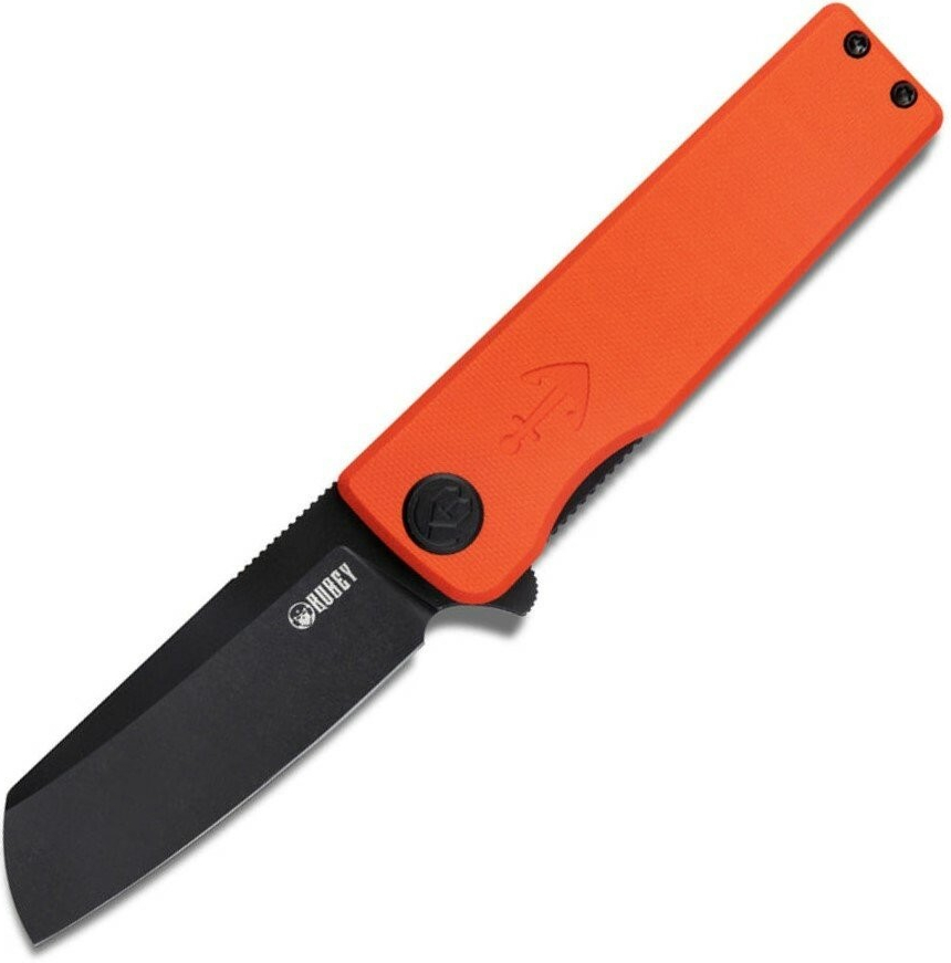 KUBEY Sailor Liner Lock EDC Flipper Knife Orange G10 Handle KU317F