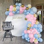 Cakesicq Balónková girlanda růžovo modrá – Hledejceny.cz