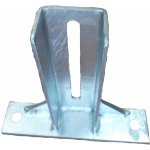 Zinkovaná konzole pro uchycení dojezdové kapsy nebo horního dorazu – Zboží Mobilmania