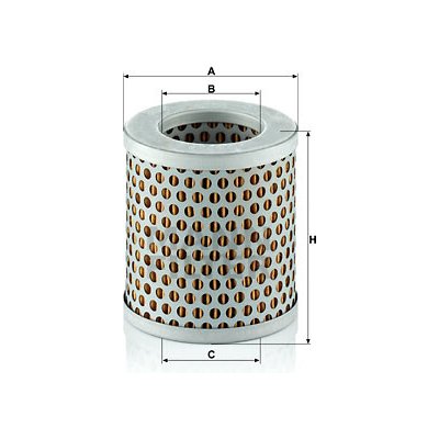 Vzduchový filtr MANN-FILTER C 75/4 (C75/4) – Hledejceny.cz