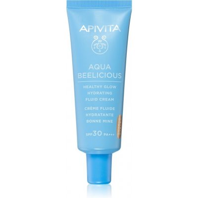 Apivita Aqua Beelicious Fluid SPF30 Tinted lehký tónovací fluid pro rozjasnění pleti SPF30 40 ml – Sleviste.cz