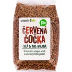 Country Life Čočka červená celá neloupaná 0,5 kg – Zboží Dáma