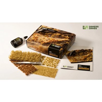 GamersGrass: Dry Grass Tuft Starter Box – Zboží Živě
