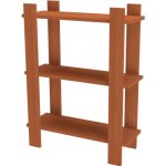Nábytek Mikulík Policový regál ESO malý Olše – Sleviste.cz