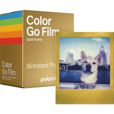 POLAROID Color Go Film/16 snímků - Gold Frame Edition – Zboží Mobilmania