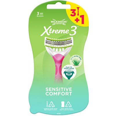 Wilkinson Sword Xtreme 3 Sensitive Comfort Women 4 ks