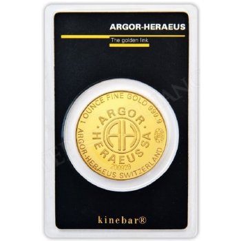 Argor-Heraeus Zlatý slitek Roundbar 1 oz