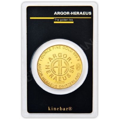 Argor-Heraeus Zlatý slitek Roundbar 1 oz