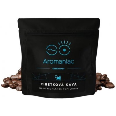 Aromaniac Cibetková Gayo Highlands Kopi Luwak zrnková 50 g – Hledejceny.cz