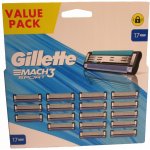 Gillette Mach3 Sport 17 ks – Zboží Mobilmania