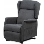 Vikio AKR134S elektrické polohování 1 motor šedá látka – Sleviste.cz