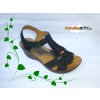Dámské sandály Dámská letní obuv klínek Aldex černá