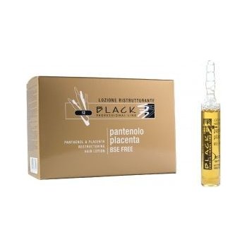 Black Hair Loss Serum/vlasové sérum proti padání vlasů s placentou 12 x 10 ml