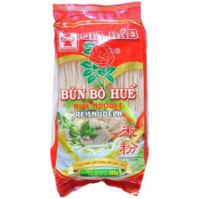 Bun Bo Hue GIA BAO rýžové nudle 0,5 kg – Zboží Dáma