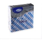 Wimex ubrousky 1V BAVORSKO modré 100ks 33x33cm – Hledejceny.cz