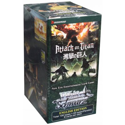 Weiss Schwarz Attack On Titan Vol.2 Booster – Zboží Mobilmania