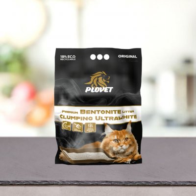 Plovet Premium Wh.Bentonite podestýlka 10 l – Zboží Mobilmania