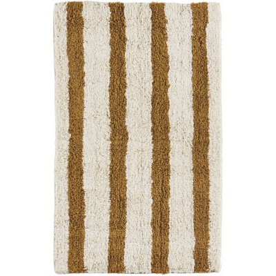 Madam Stoltz Tufted Mustard Stripe hnědá 50 x 80 cm – Hledejceny.cz