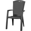 Zahradní židle a křeslo Keter Minnesota zahradní židle šedá/dark