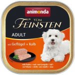 Animonda Vom Feinsten Adult Dog kuřecí a telecí 150 g – Zboží Mobilmania